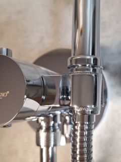 Гигиенический душ с термостатом AltroBagno BM 060401 Cr